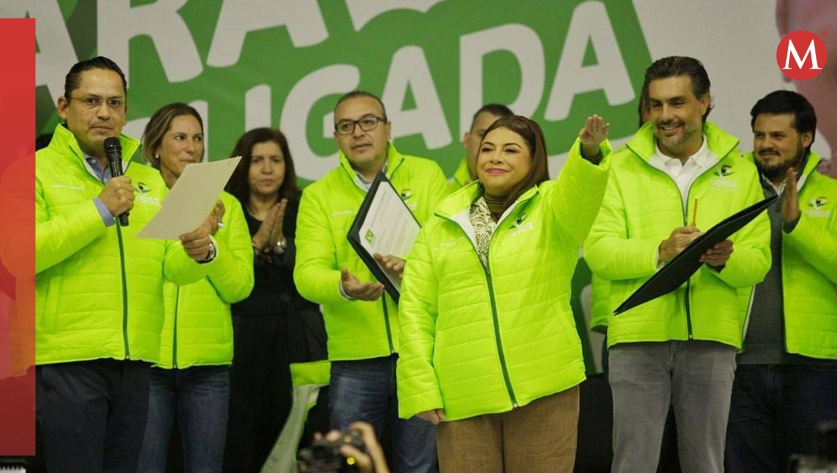 Clara Brugada recibe constancia del PVEM | Especial