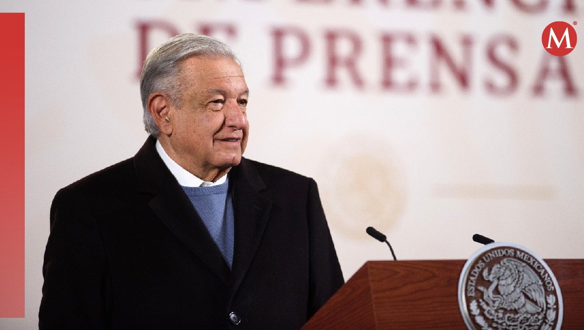 Conferencia mañanera desde el Salón de tesorería de Palacio Nacional. | Cortesía
