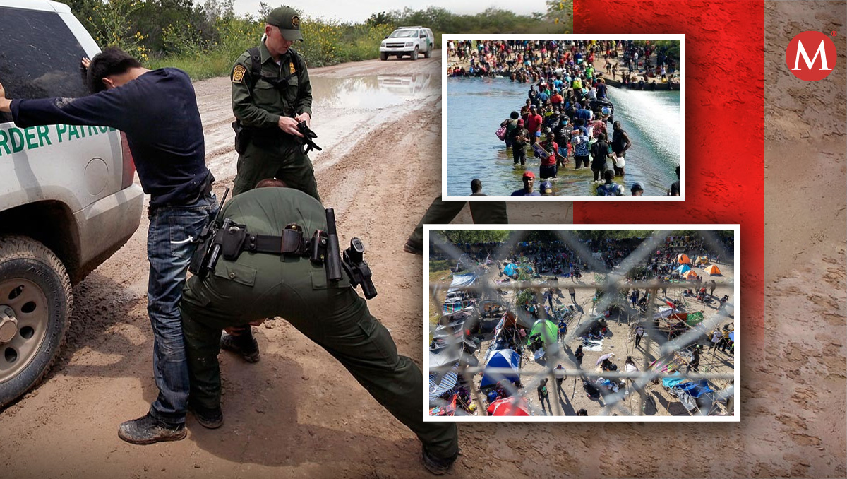 Texas acusa a migrantes de invasión de propiedad privada. | Especial