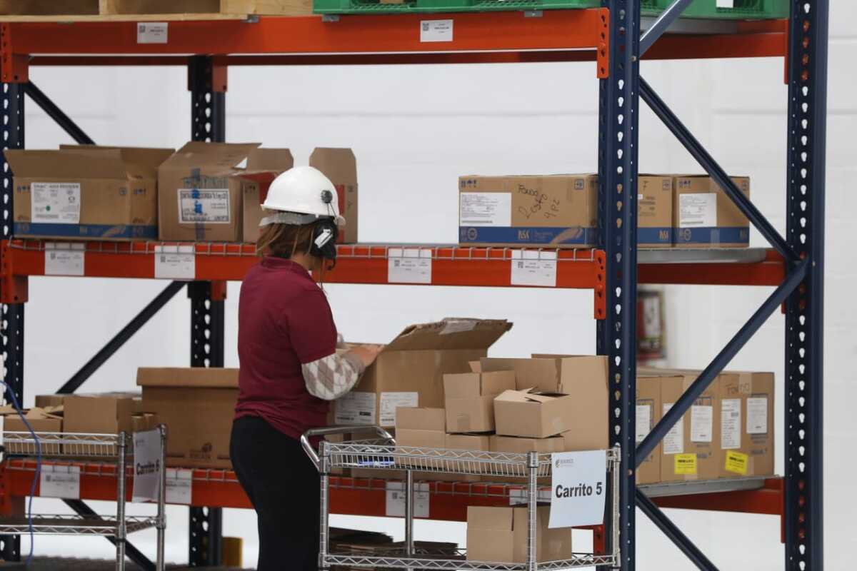 Almacén de medicamentos en Megafarmacia del Bienestar. | Foto: Especial