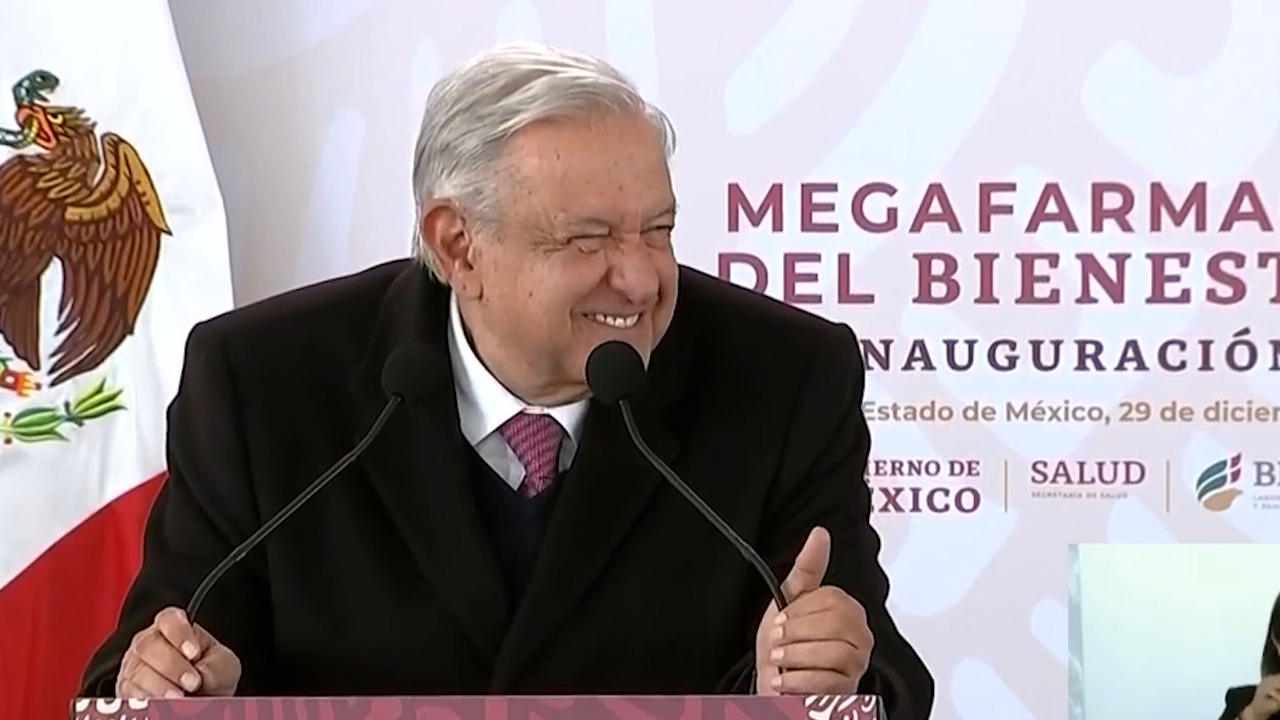 AMLO encabeza inauguración de la Megafarmacia del Bienestar en Huehuetoca, Edomex
