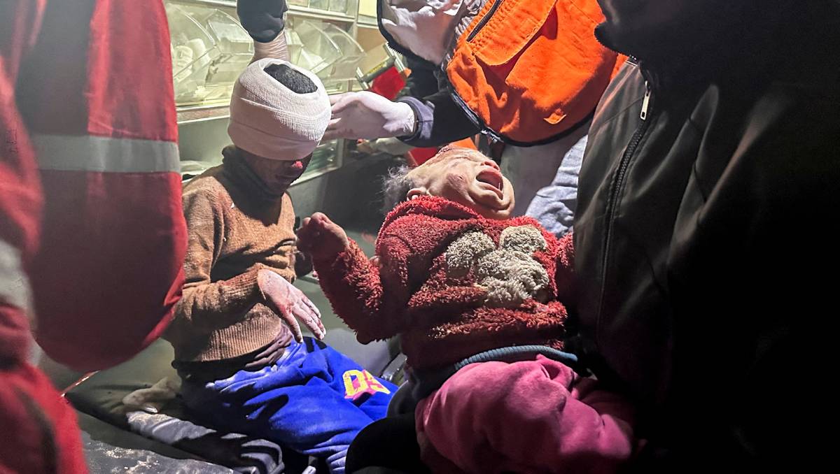 La bebé Mariam Abu Akel y su hermano Hamed sobrevivieron | Reuters