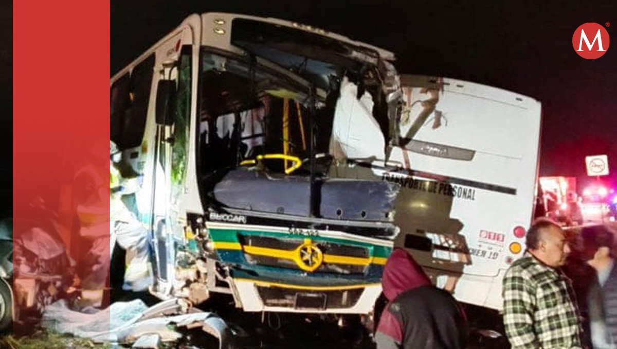 Choque entre autobuses en San José Iturbide: Al menos 30 heridos | Especial