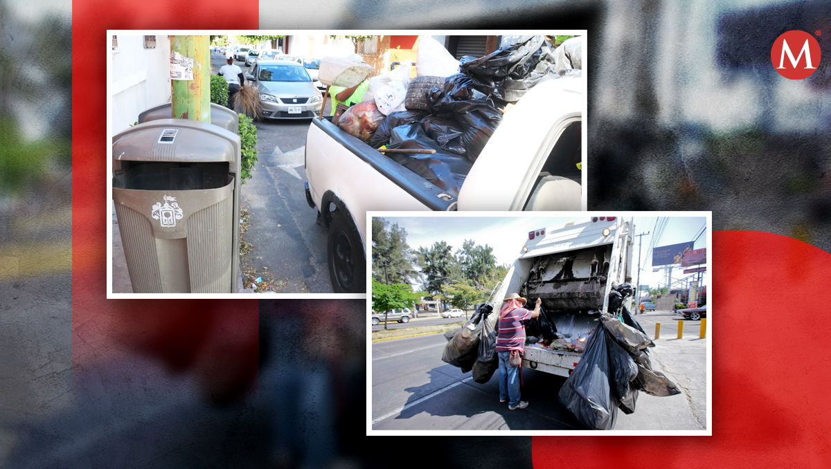 Recolección de basura en Guadalajara (Fernando Carranza y Cortesía)