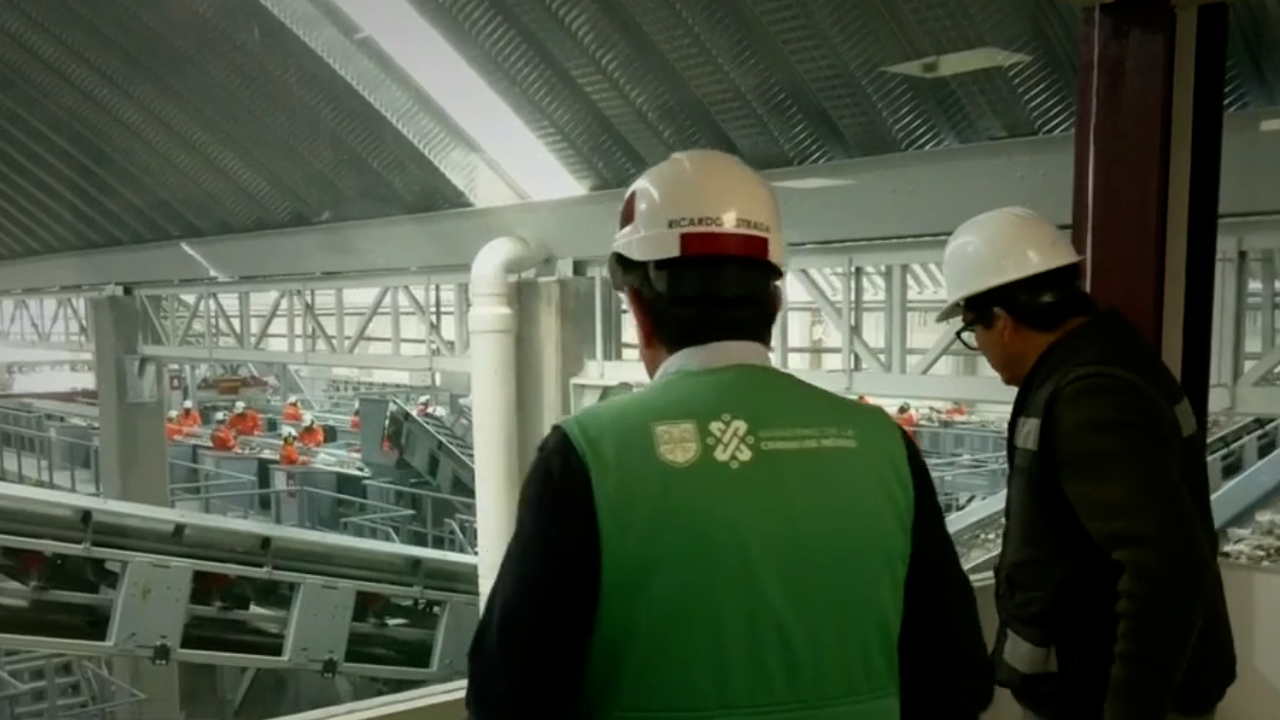 Así se procesa la basura en CdMx