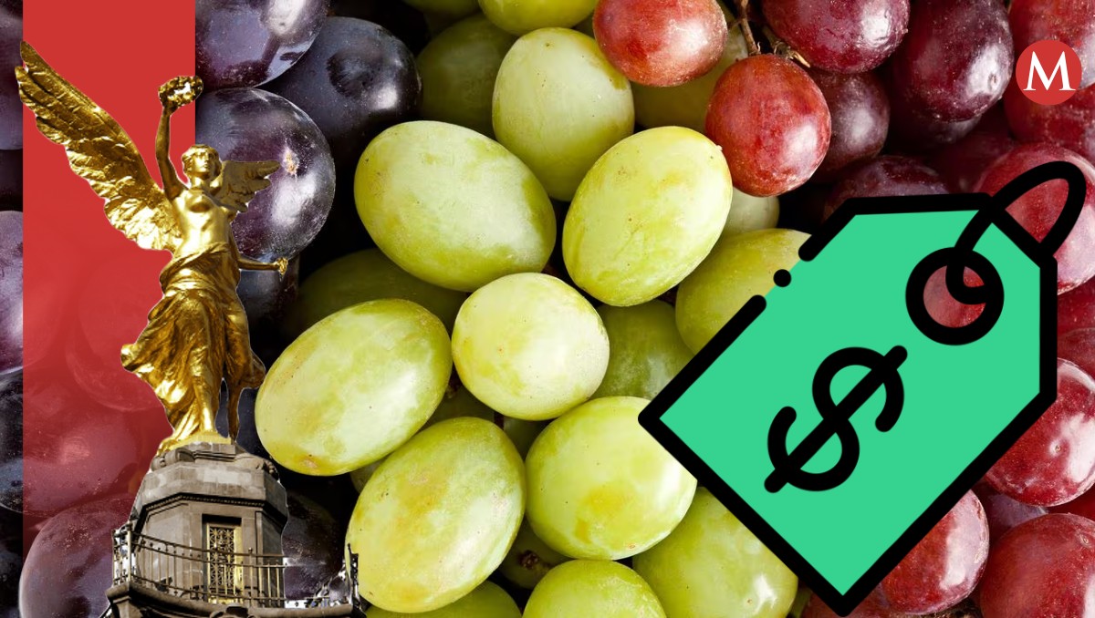 Conoce el precio de las uvas en la Ciudad de de México. (Especial)