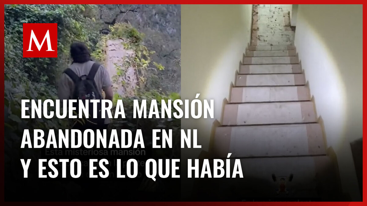 Joven entró a una mansión abandonada en Nuevo León y esto fue lo que encontró dentro