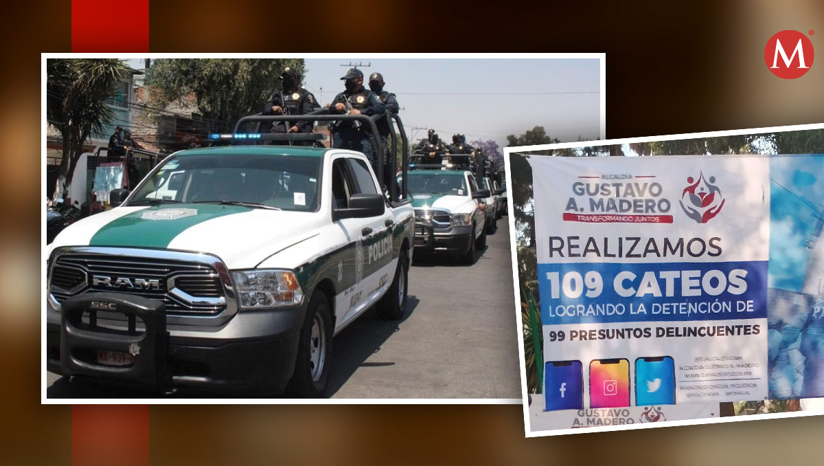 Operativos en la alcaldía Gustavo A. Madero