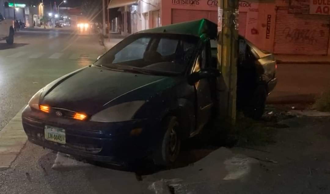 Accidente en San Pedro.