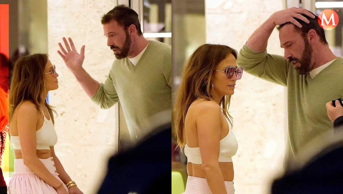 JLo y Ben Affleck despiden el 2023 con una acalorada pelea