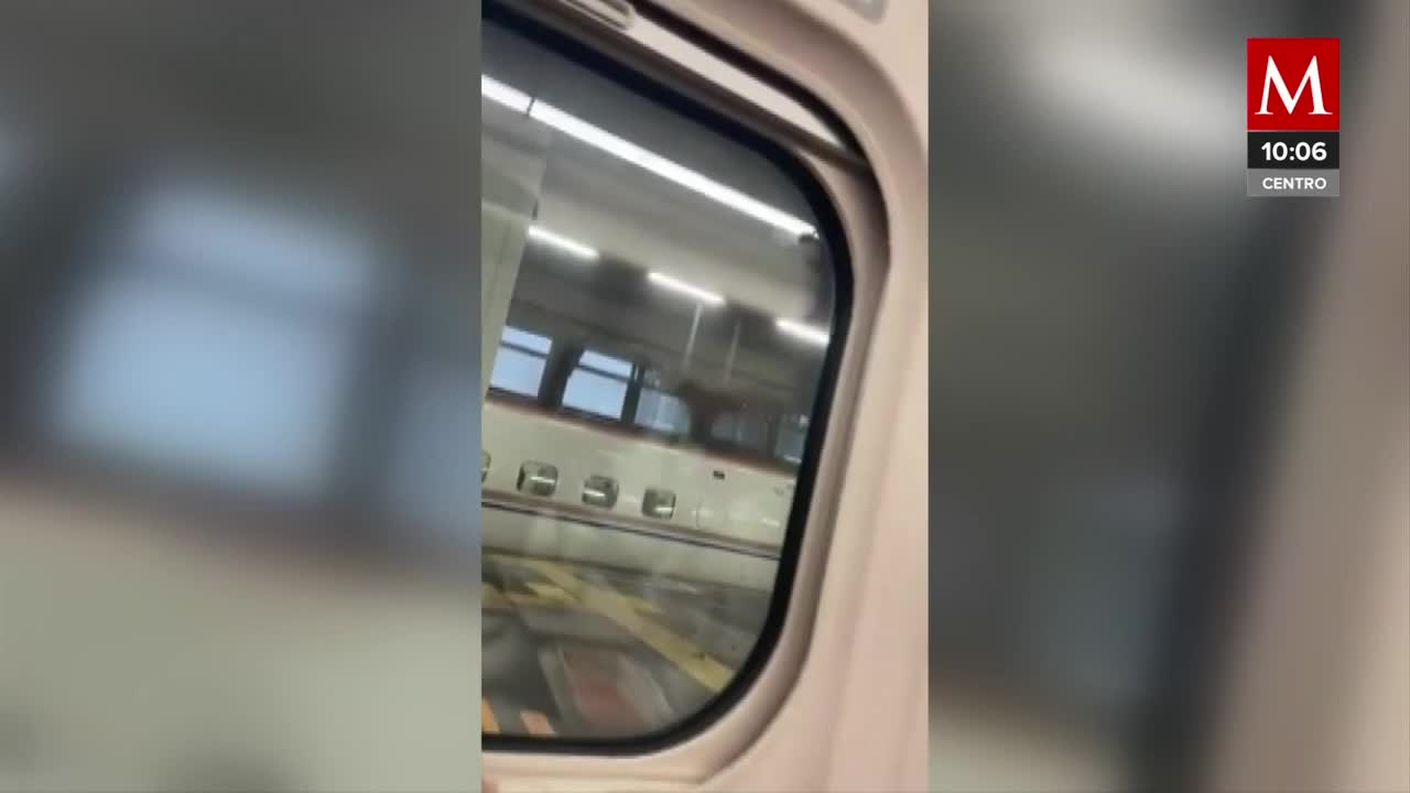Pasajeros del metro Kanazawa captaron el momento del sismo en Japón