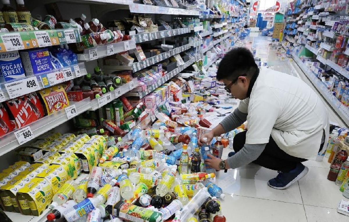 Estragos del terremoto en Japón (AFP)