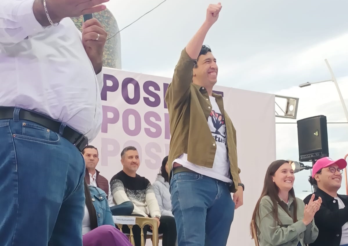 Kumamoto cierra su precampaña. (Josefina Ruíz)