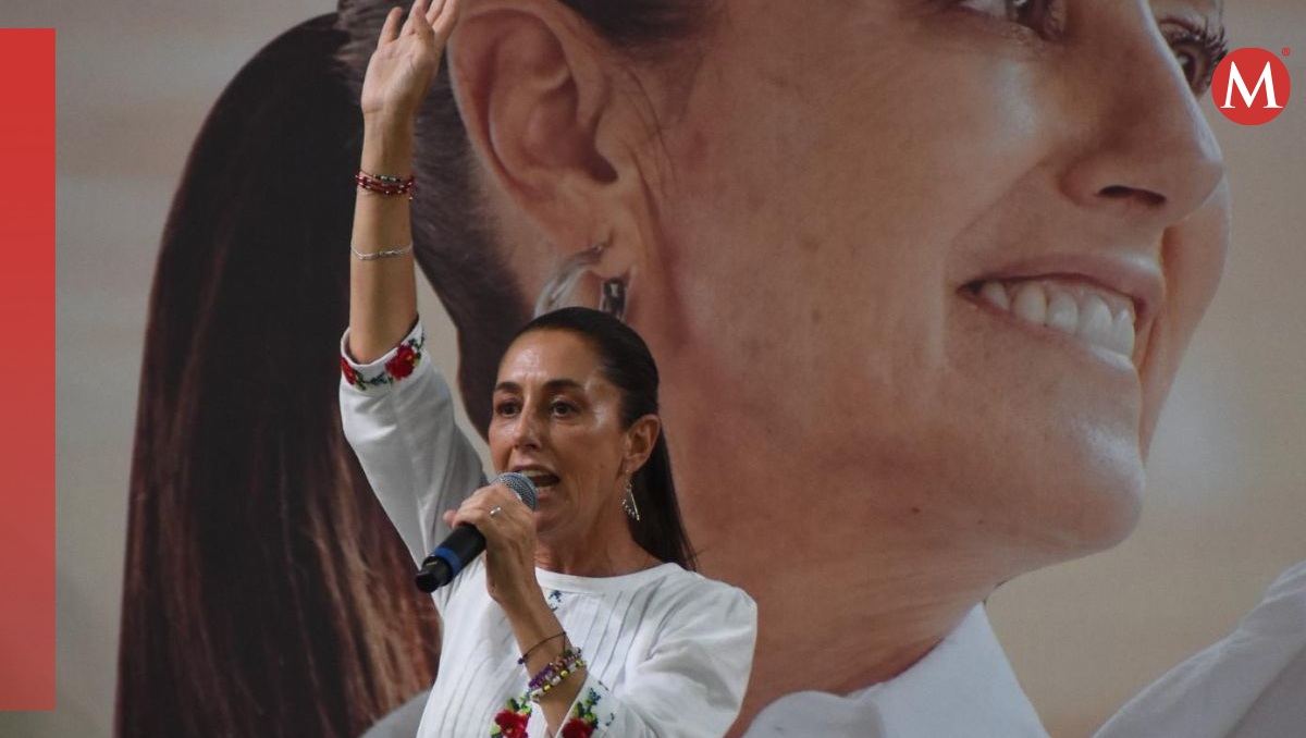 La precandidata presidencial de Morena Claudia Sheinbaum en Campeche. | Cuartoscuro