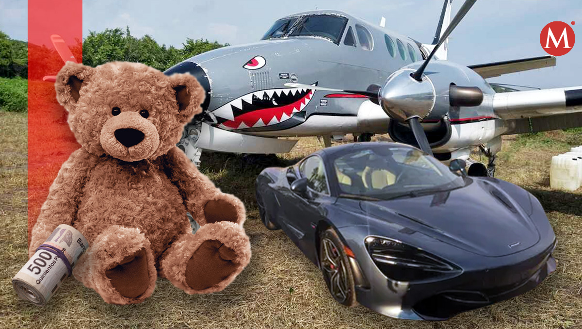 Extinción de dominio: jueces quitan al narco casas, aviones y peluches