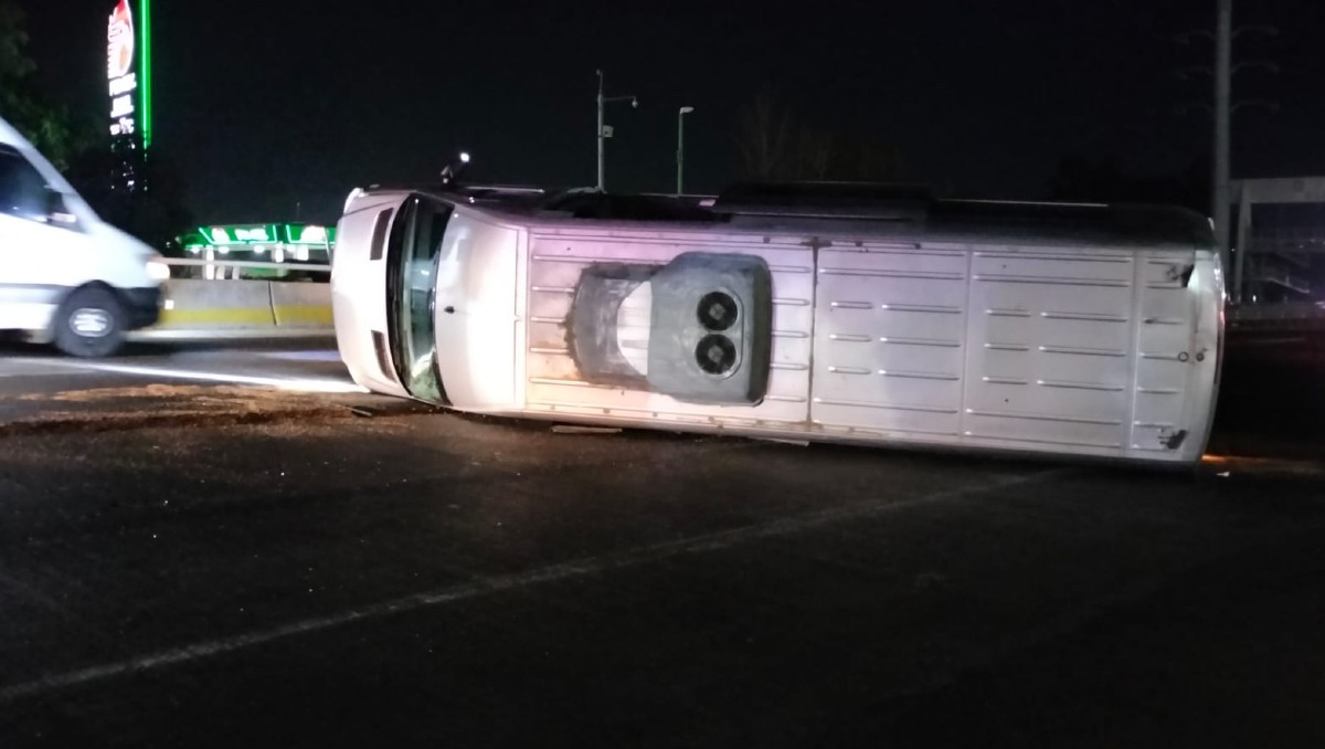 La familia vio frustrado su regreso tras el accidente sobre carretera en Tlaquepaque (Vicente Torres Alfaro)