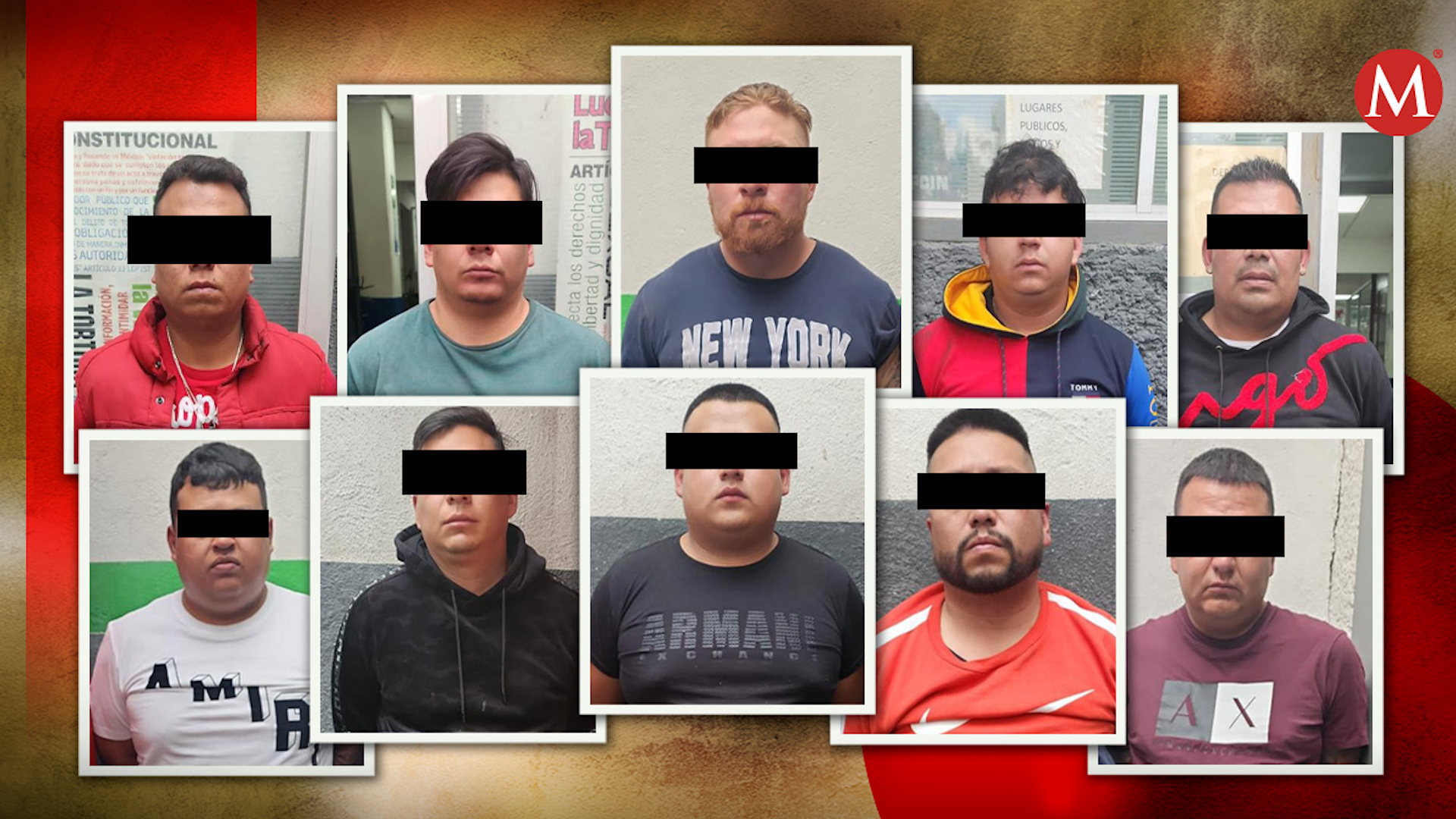 Identifican a los 10 detenidos por balacera en Iztacalco, CdMx
