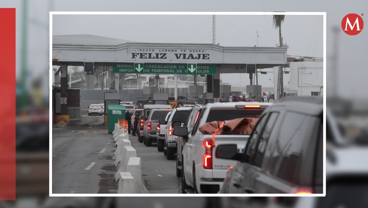 Nuevo Laredo con más de 60 mil cruces fronterizos en Tamaulipas