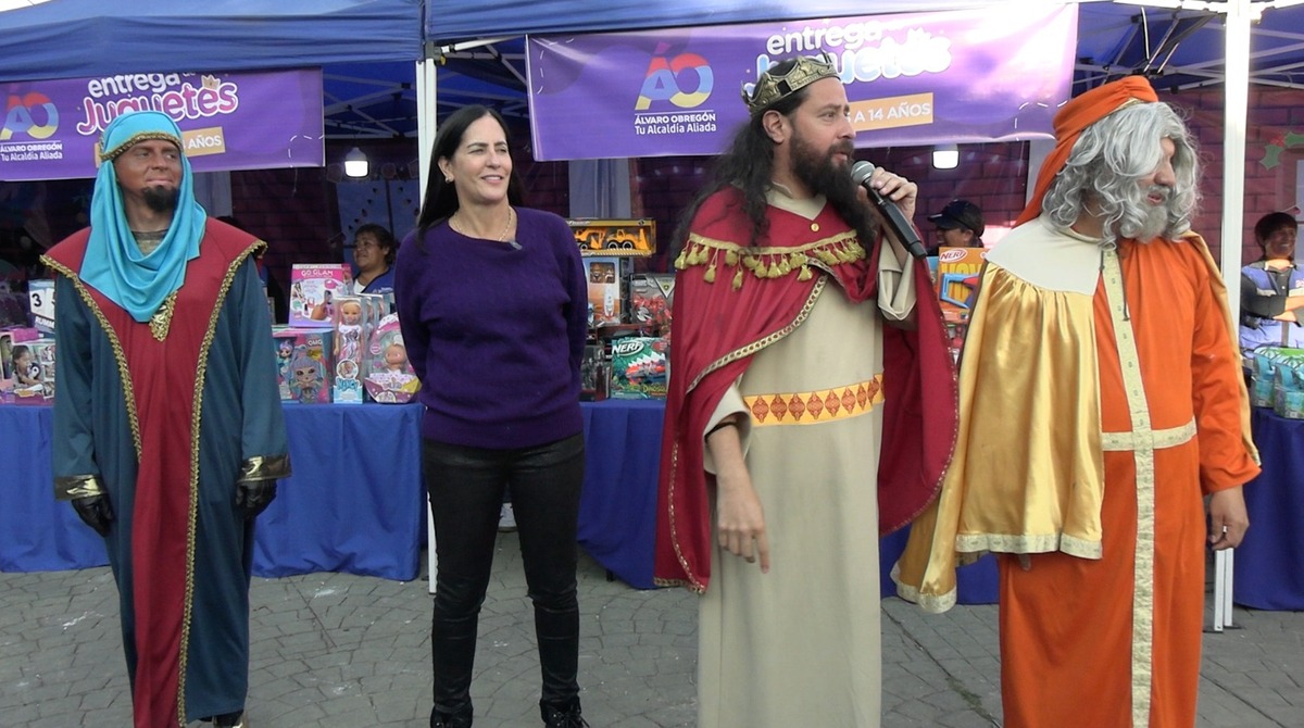 La Angustura, Torres de Potrero, Lomas de la Era y San Bartolo Ameyalco fueron los primeros barrios en los que llegaron los reyes. | Especial.
