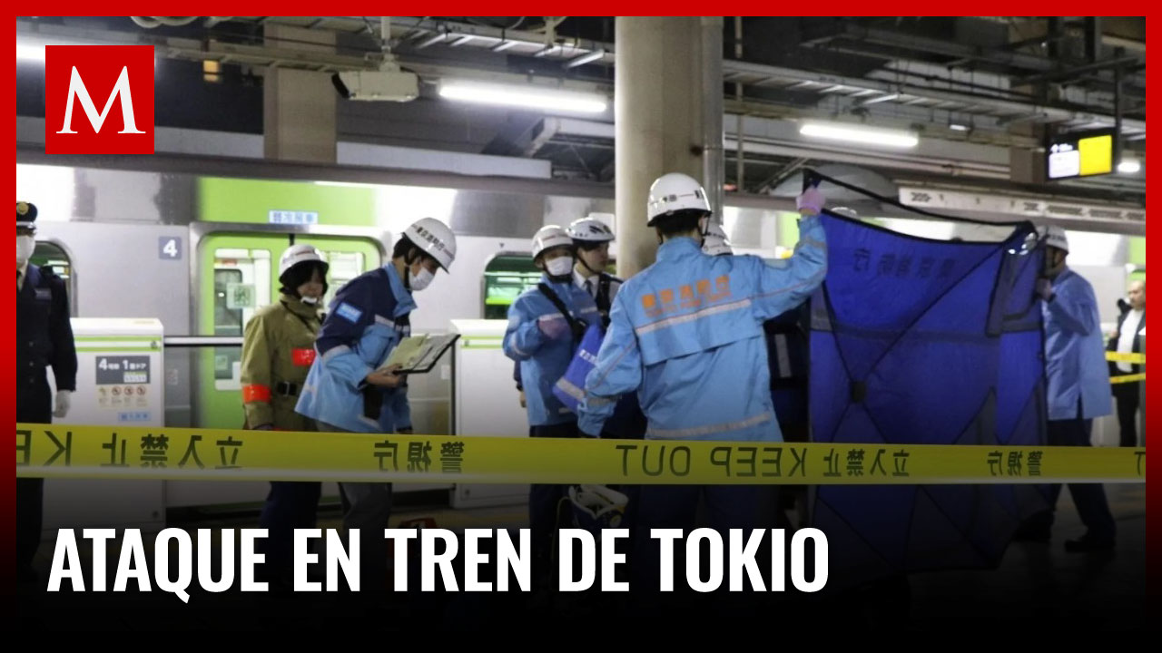 Ataque en tren de Tokio: Cuatro heridos en estación Akihabara
