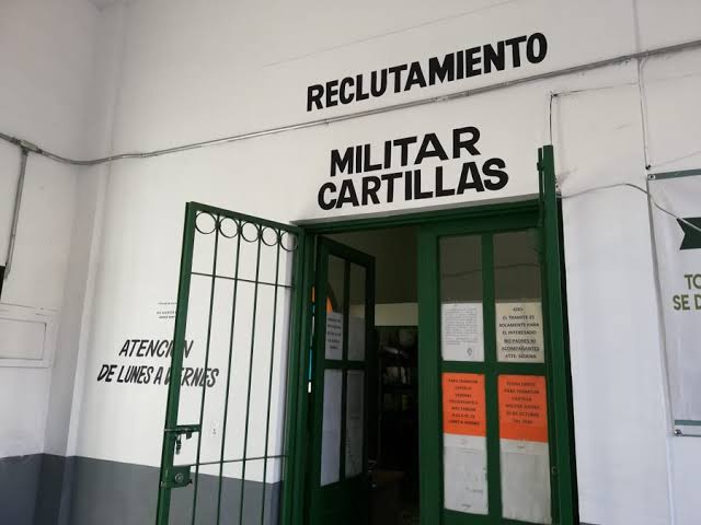 Cartilla militar en Gómez Palacio.