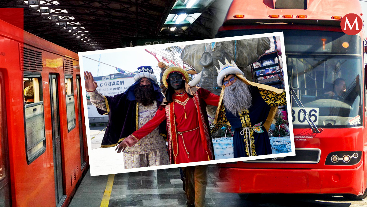 Horarios del transporte por Día de Reyes.