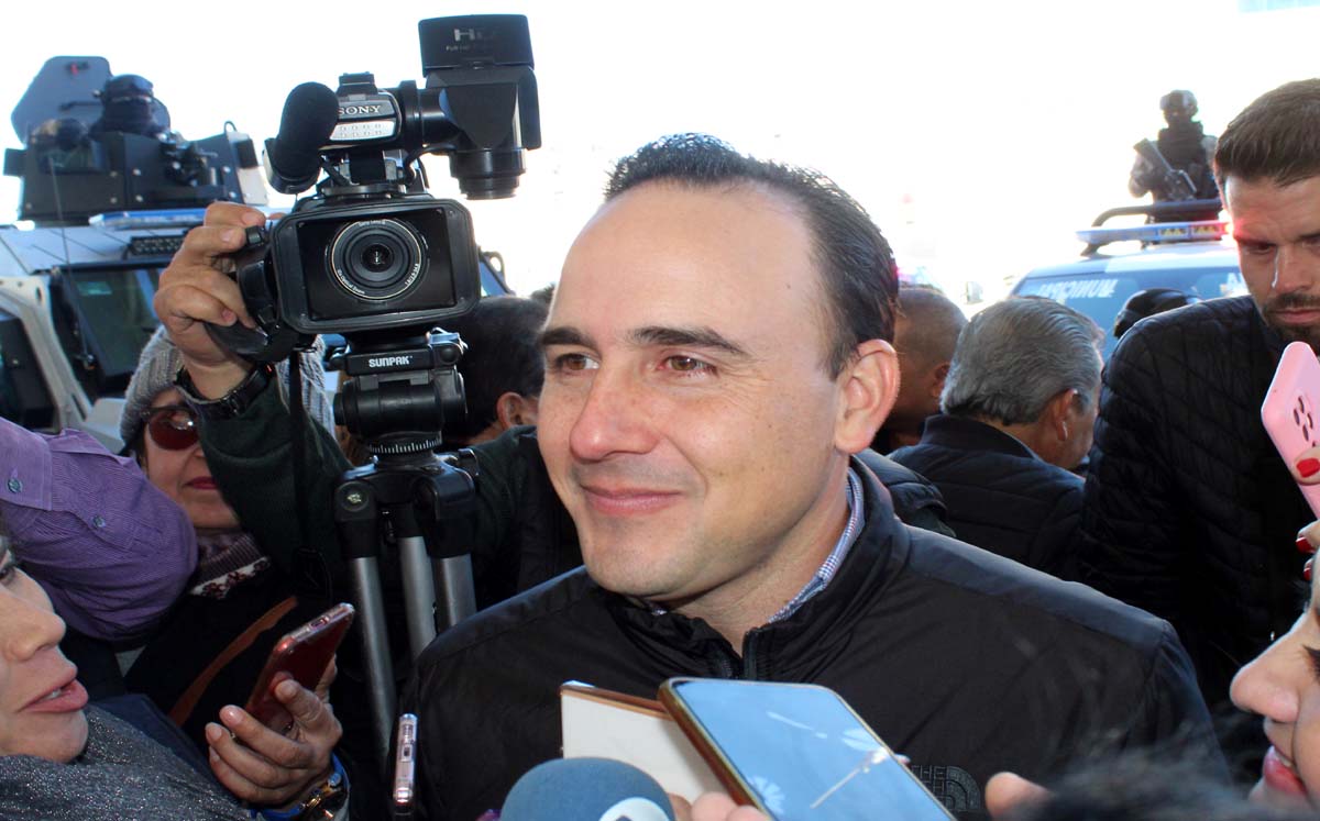 Manolo Jiménez, gobernador de Coahuila. l Roberto Amaya
