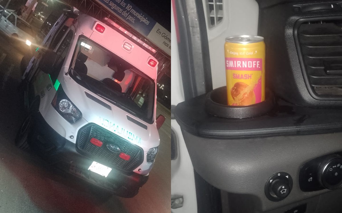 Otra ambulancia acudió a recoger la sangre. l Especial