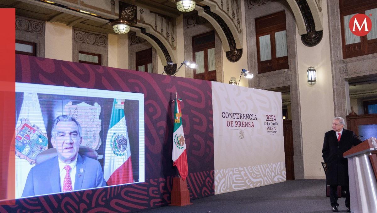 Américo Villareal se enlazó en La Mañanera con AMLO | Especial