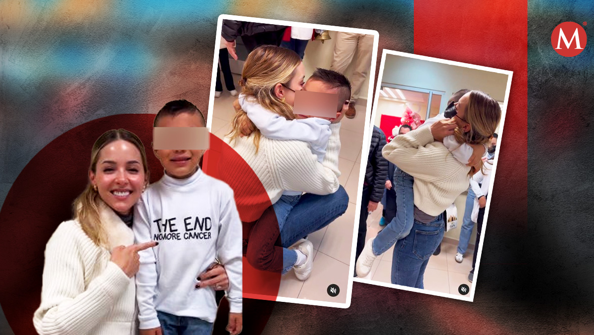 Mariana Rodríguez y Lalito, menor con cáncer que tocó la campana   | Especial