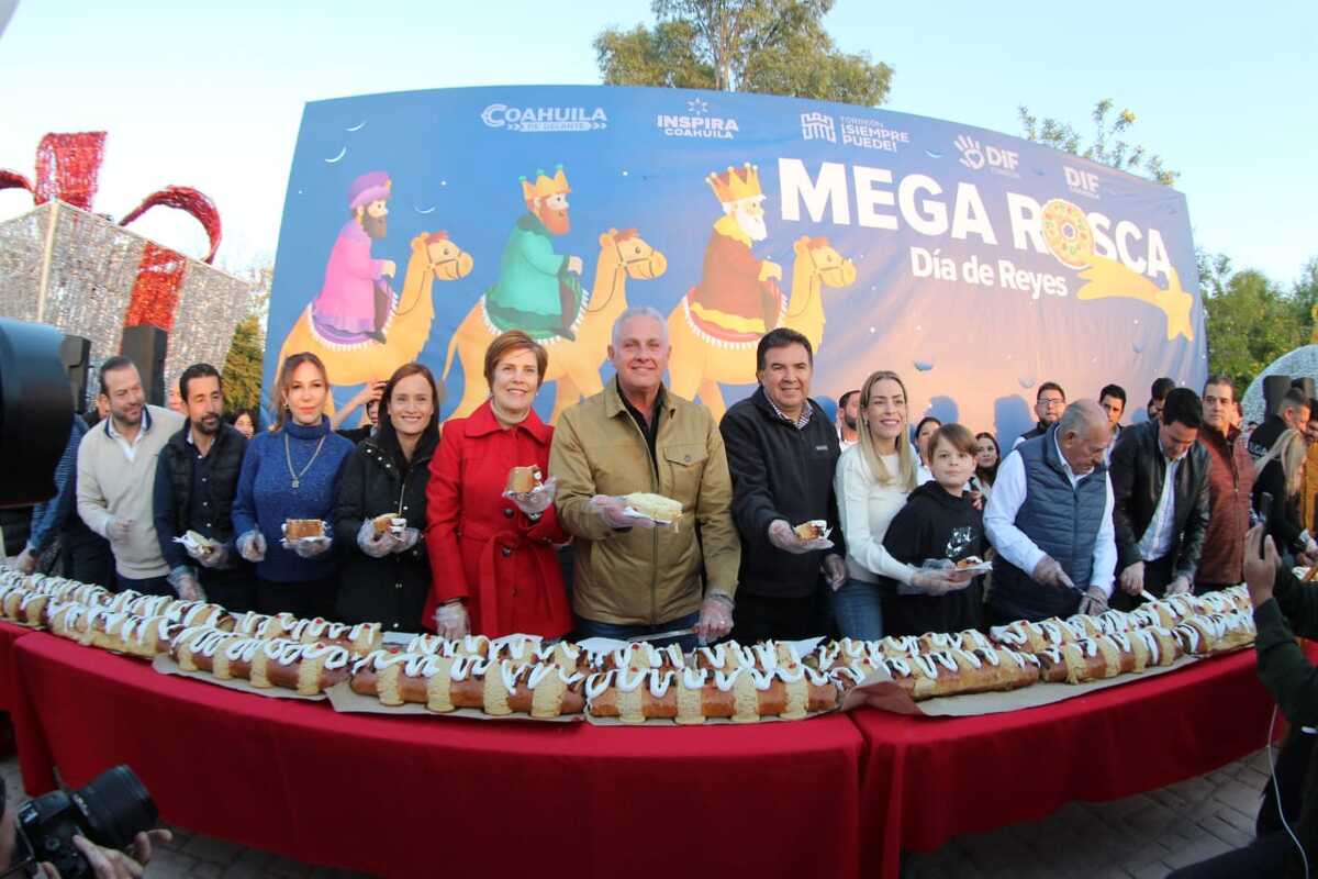 Mega Rosca de Reyes en Bosque Urbano. | Roberto Amaya