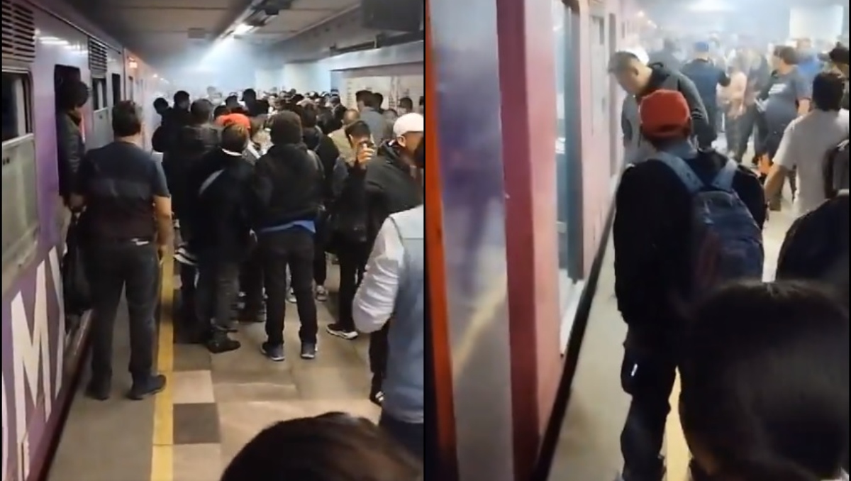 El Metro restableció el servicio después de atender a una persona lesionada | Captura