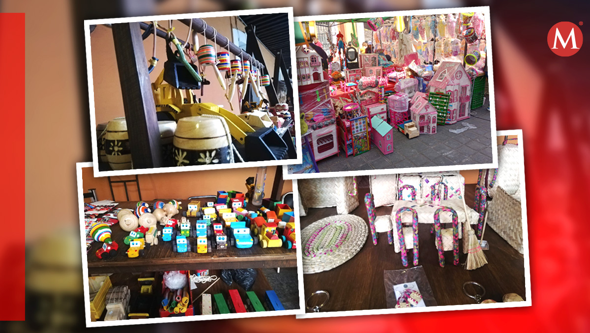 Vendedores buscan recuperar venta de juguetes tradicionales en Puebla | Abigail García