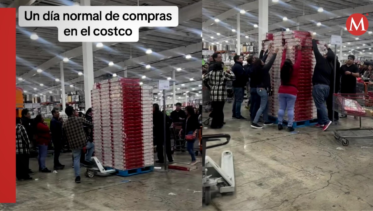 Venta de rosca de reyes en Costco. | ESPECIAL
