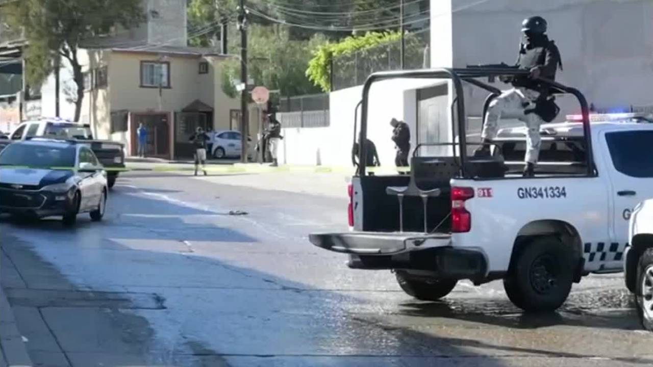 Atacan a tiros a una pareja de policías en Tijuana, Baja California