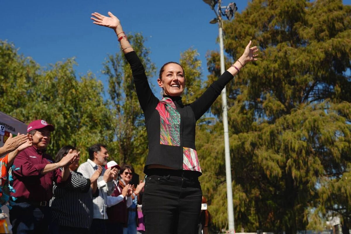 Claudia Sheinbaum, precandidata presidencial de la 4T. (Especial)