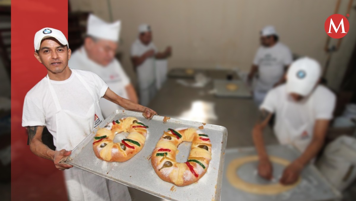 Rosca de reyes: panaderos en Tampico