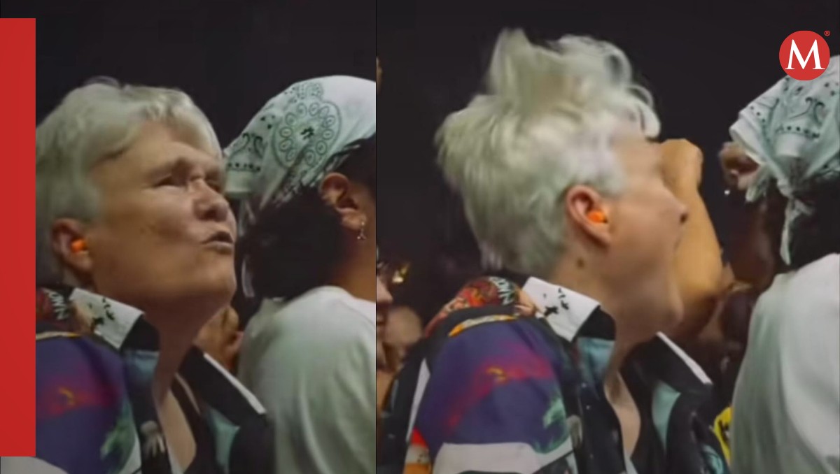 Abuela en concierto de Shinedown | TikTok