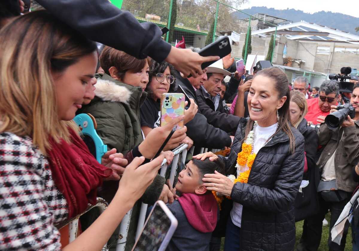 Claudia Sheinbaum, precandidata presidencial de Sigamos Haciendo Historia. | Foto: Javier Ríos.