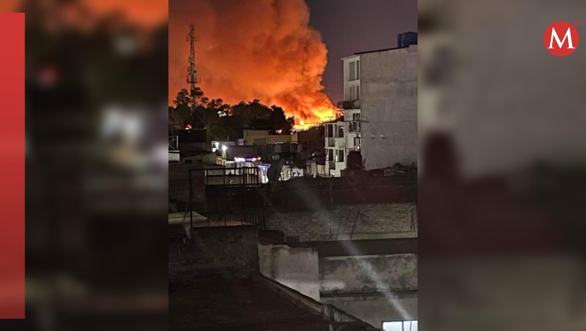Incendio en Tlalnepantla | Enrique Luna