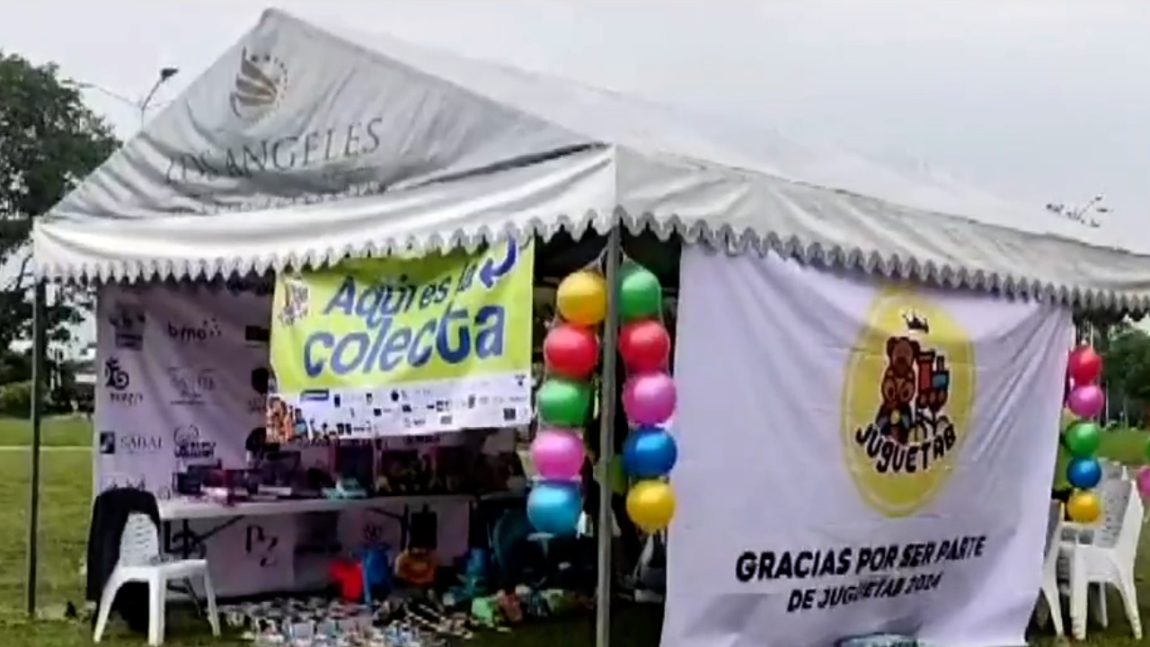 Niños de Tabasco reciben a los Reyes Magos a través del 'Jugetab'