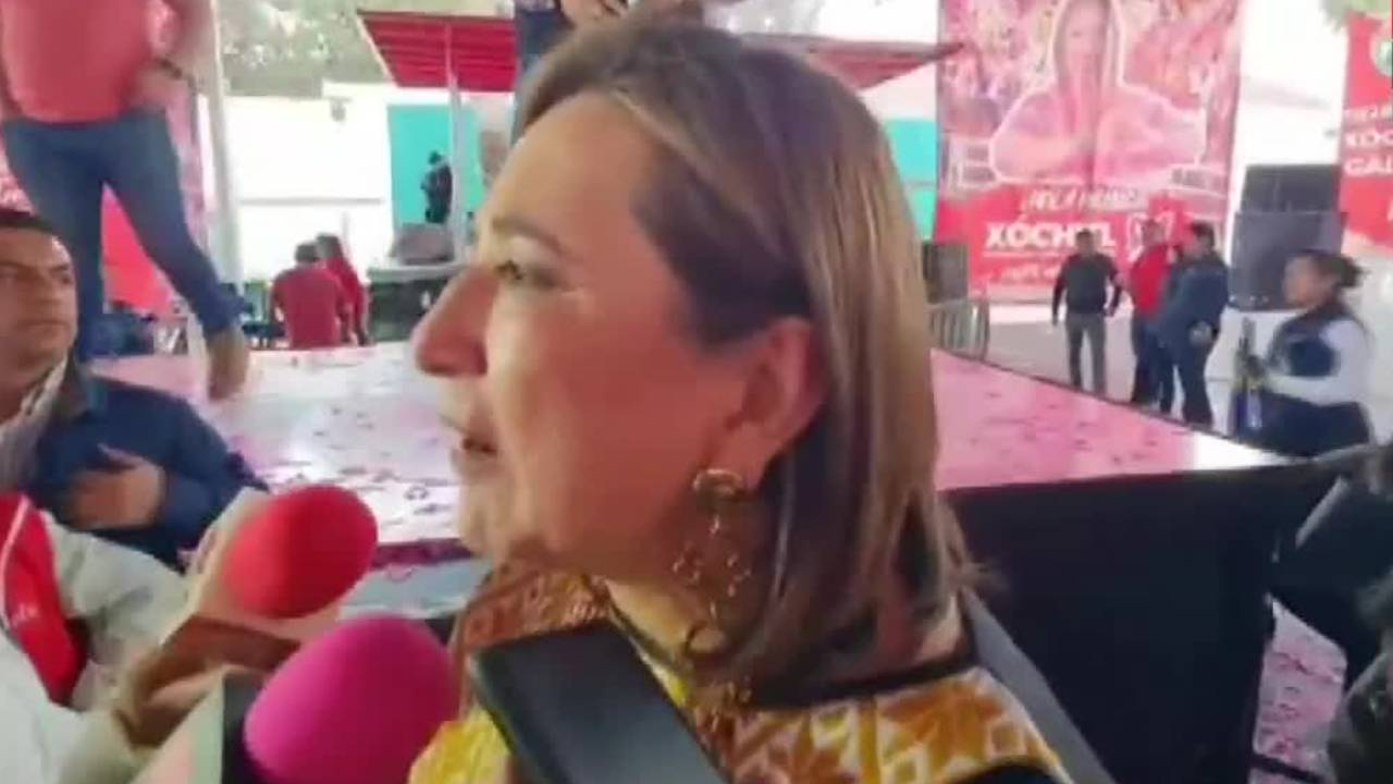 Xóchitl Gálvez lamentó la inseguridad que se está viviendo en el país