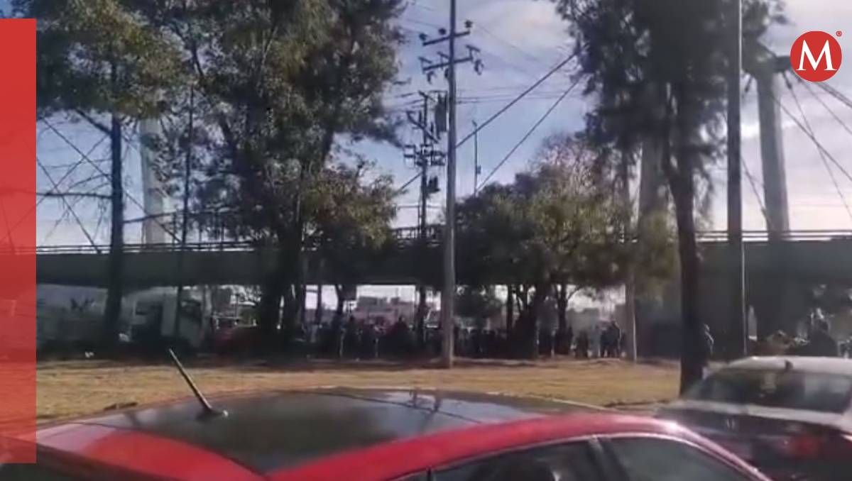 El bloqueo ha generado un importante congestionamiento vial | (Especial)