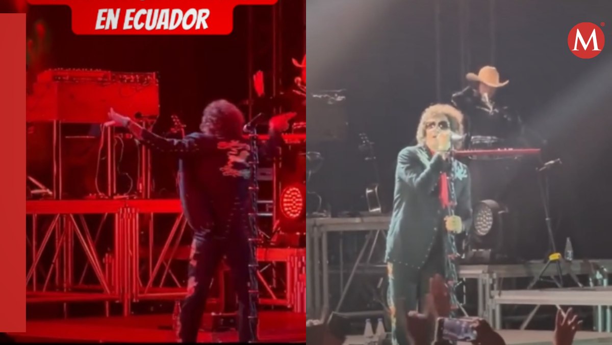 Bunbury detiene concierto en Ecuador
