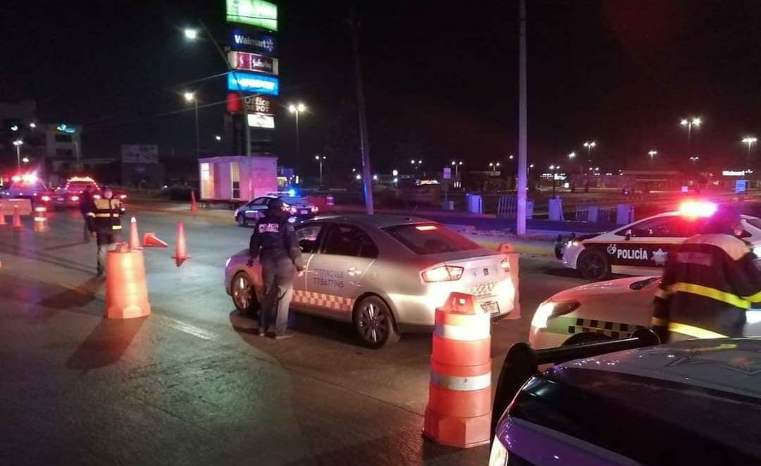 El alcoholimetro se instaló en Pachuca para disminuir los accidentes.