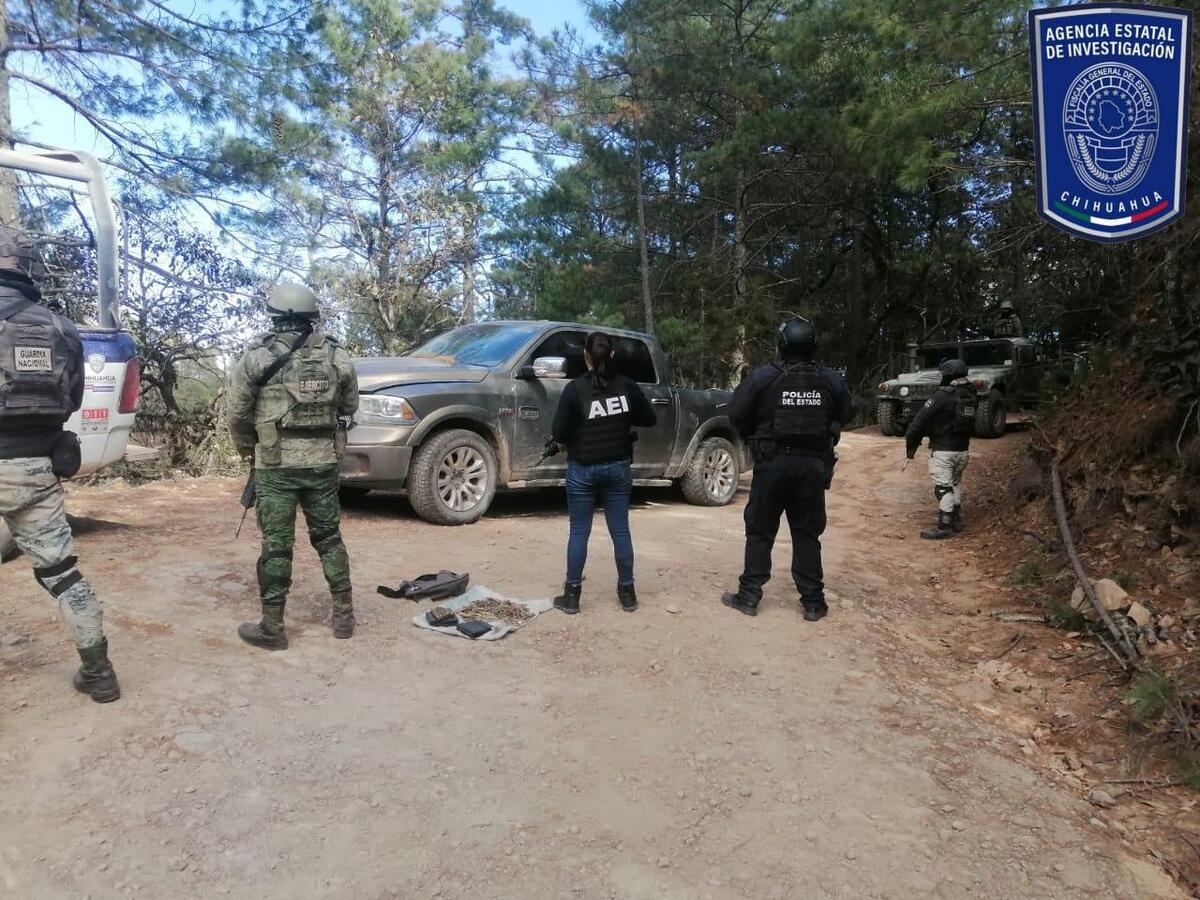 El operativo fue en los municipios de Guadalupe y Calvo, Chihuahua.