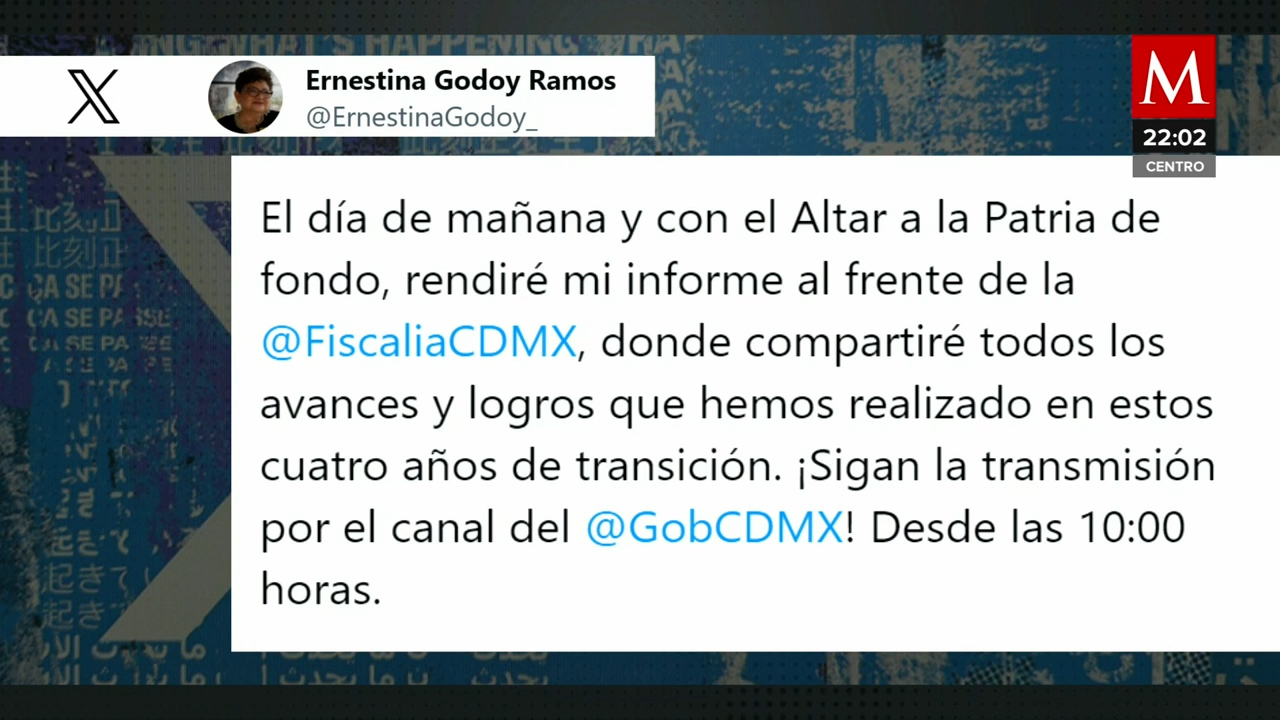 Ernestina Godoy fuera de la Fiscalía de la CdMx