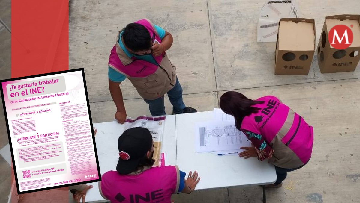Ofrecen hasta 15 mil pesos por trabajar en el INE de Nuevo Laredo