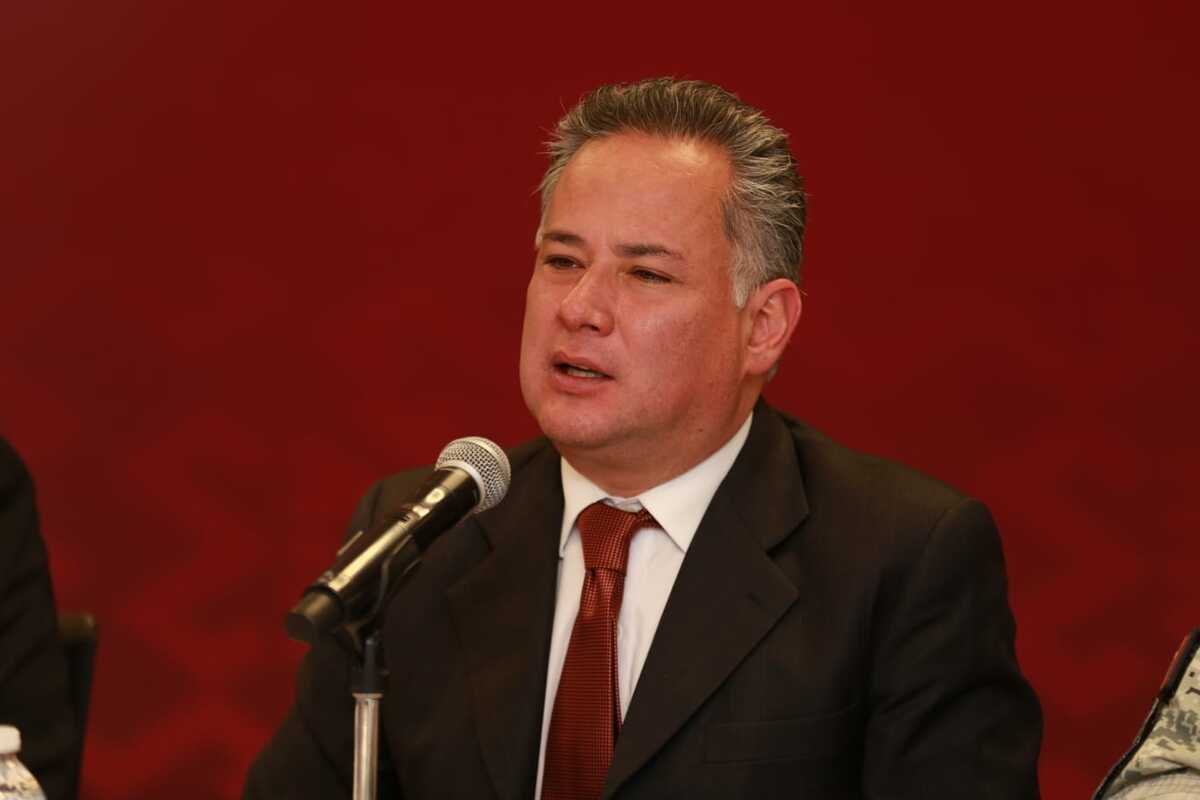 Santiago Nieto hizo un resumen de su trabajo al frente de la PGJEH. (Jorge Sánchez)