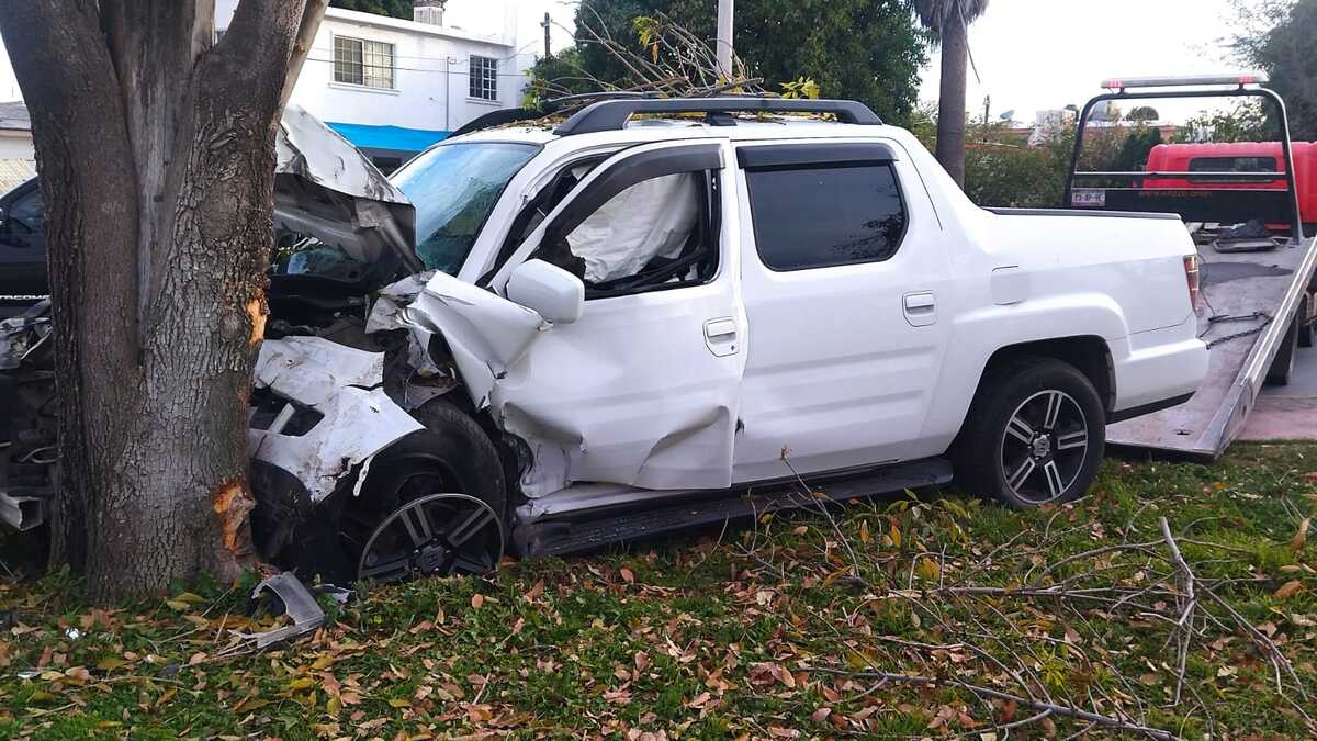 Accidente en bulevar Constitución. | Especial